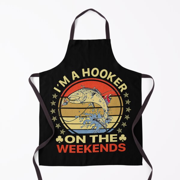 Item preview, Angler's Delight: Embracing the Weekend Hooker Life. designed and sold by momoworlddesign.