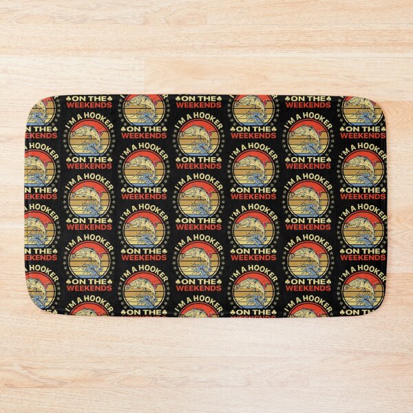 Item preview, Angler's Delight: Embracing the Weekend Hooker Life.  designed and sold by momoworlddesign.