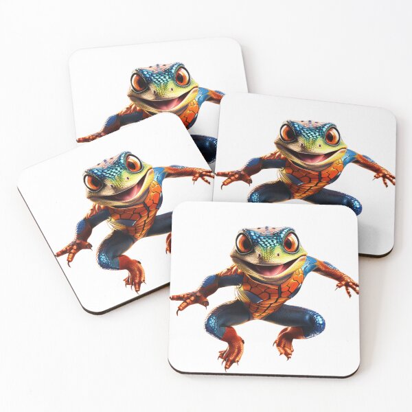 Item preview, Superhero super gecko designed and sold by Metaverse8.
