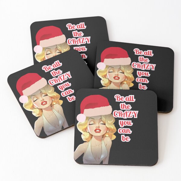 Item preview, Be all the crazy you can be Marilyn Monroe Quote designed and sold by Vicky021.