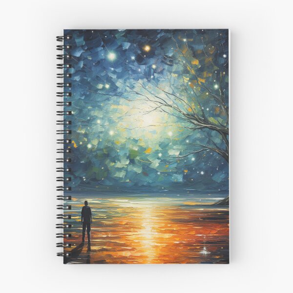 Item preview, luna estrella cielo nocturno designed and sold by UILOVE.
