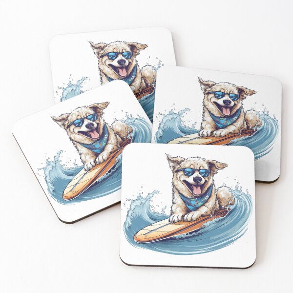 Item preview, Surfing Dog: Catch the Wave designed and sold by formanienazarty.