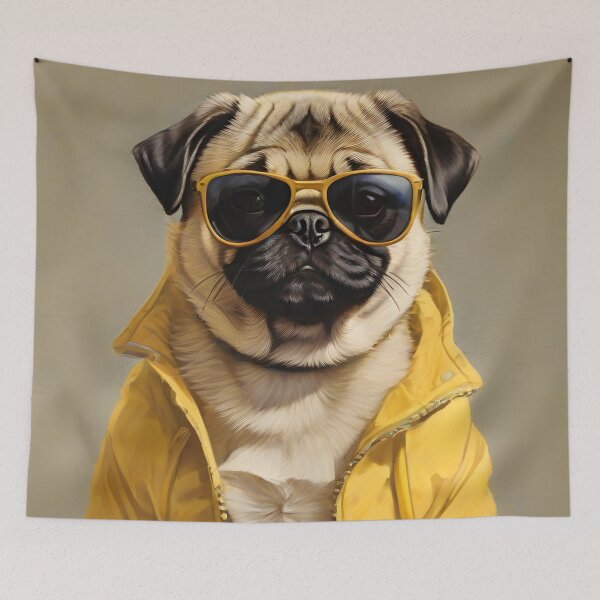 Item preview, Pug chill designed and sold by pixelartestudio.