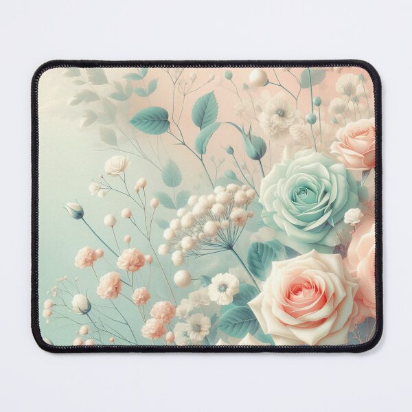 Item preview, Serene Roses and Baby's Breath Oasis designed and sold by floraldesigns-v.