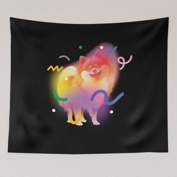 Item preview, Pomeranian Dwarf Spitz Dog Puppy designed and sold by MooonTees.