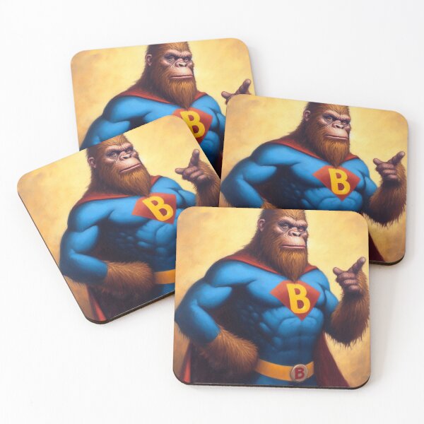 Item preview, Bigfoot Superhero designed and sold by CrankyOldDude.
