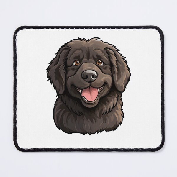 Item preview, Newfoundland Whimsy - Cartoon Canine Artistry designed and sold by PureGlee.