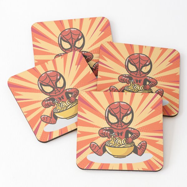Item preview, Adorable Baby Spider eating Pasta meme - Baby Spidey Cartoon Costume eating Pasta meme designed and sold by SpideyUniverse.