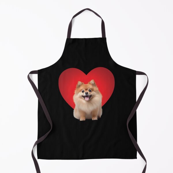 Item preview, Pomeranian Heart Dwarf Spitz Dog Puppy designed and sold by MooonTees.