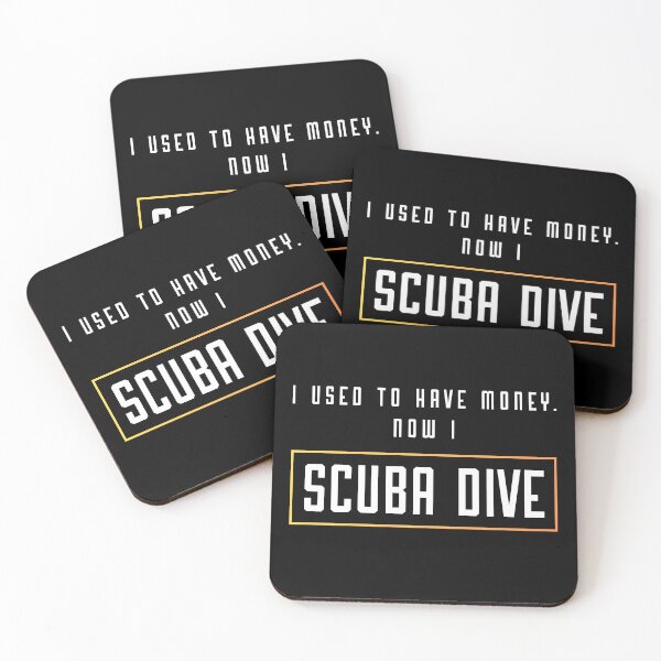 Item preview, I used to have money. Now I scuba dive - funny quote designed and sold by in-leggings.