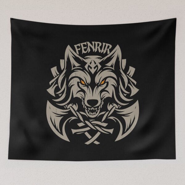 Item preview, Viking Blood Fenrir, Viking God Odin to the Valhalla designed and sold by PhotoArtMC.