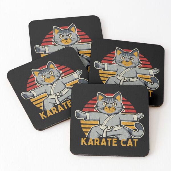 Item preview, Karate Cat designed and sold by FlexYourMind.