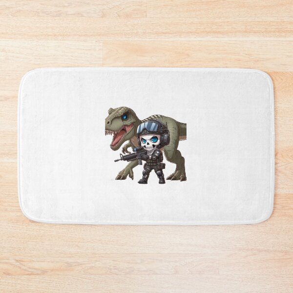 Item preview, Cute skeleton in tactical gear with raptor designed and sold by Wxjtecki.