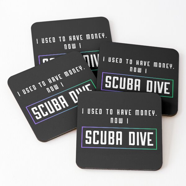 Item preview, I used to have money. Now I scuba dive - funny quote designed and sold by in-leggings.