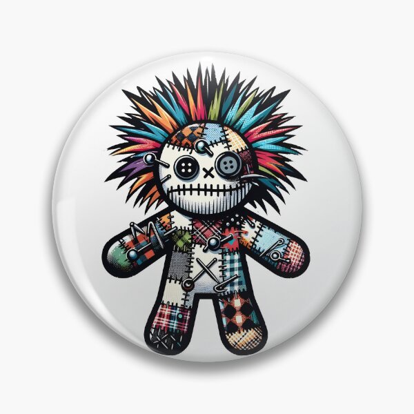 Artikelvorschau, Patchwork-Punk-Voodoo-Puppe entworfen und verkauft von Truck Stop One.