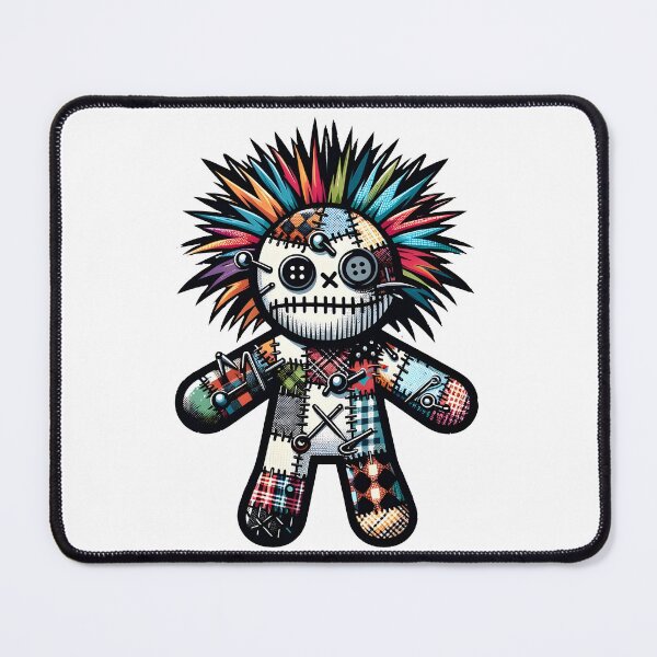 Item preview, Patchwork punk voodoo doll designed and sold by Truck Stop One.