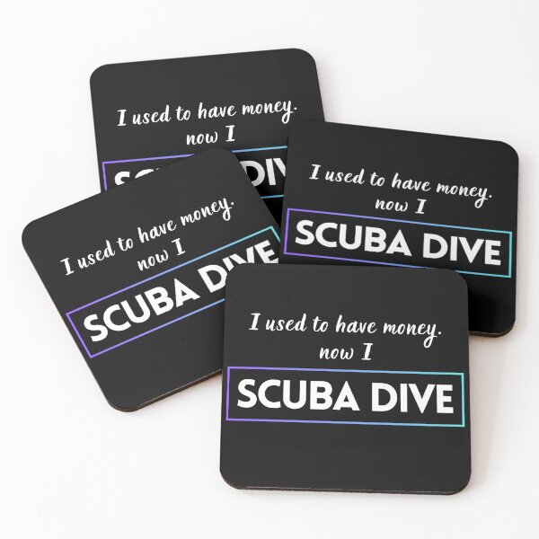 Item preview, I used to have money. Now I scuba dive - funny quote designed and sold by in-leggings.