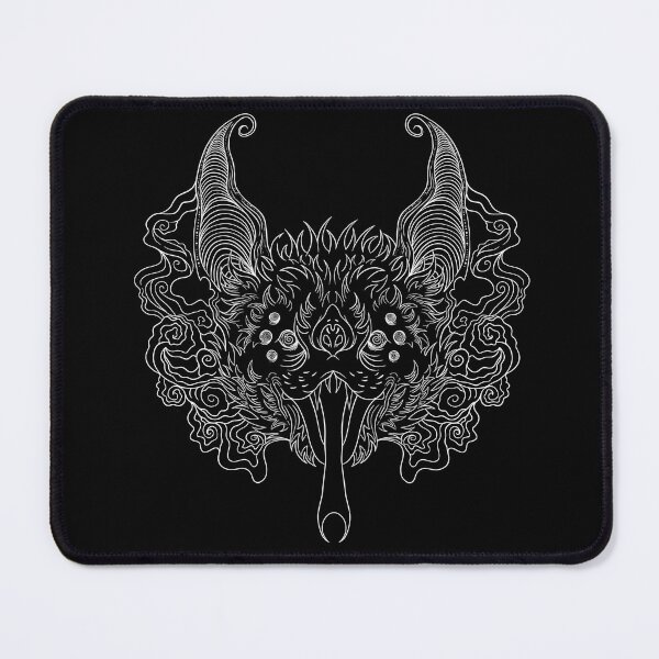 Item preview, Psychedelic bat designed and sold by Treelustration.