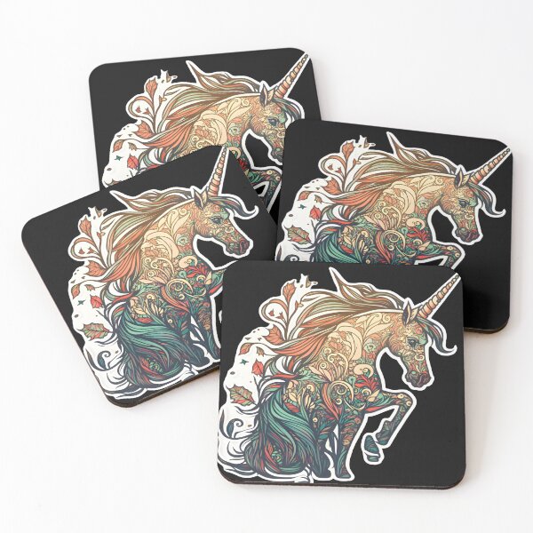 Item preview, Beautiful Abstract Unicorn Art designed and sold by PeteRascal.