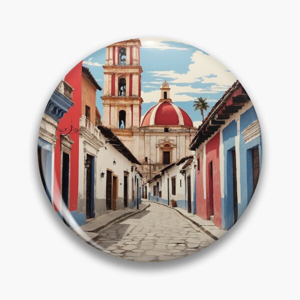 Item preview, San Cristobal de las Casas Mexico Vintage Poster Tourism designed and sold by TravelersGems.