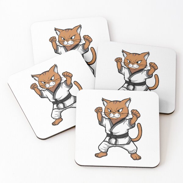 Item preview, Karate Cat designed and sold by FlexYourMind.