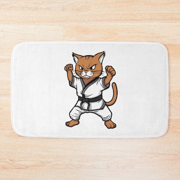 Item preview, Karate Cat designed and sold by FlexYourMind.