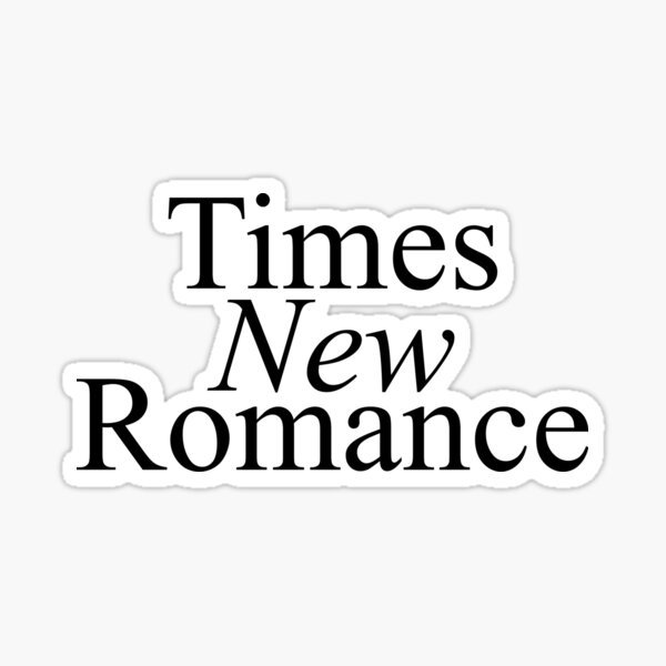 Item preview, Times New Romance designed and sold by Kinzughi.