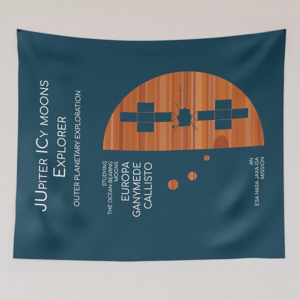 Item preview, Jupiter Icy Moons Explorer (JUICE Mission) Outer Planetary Exploration designed and sold by BGALAXY.