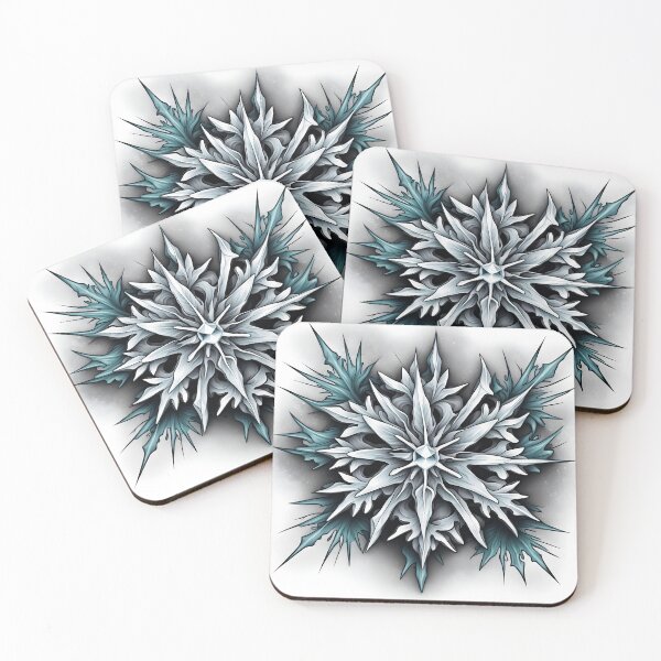 Item preview, Surrealistic Snow Crystal designed and sold by eternalai.