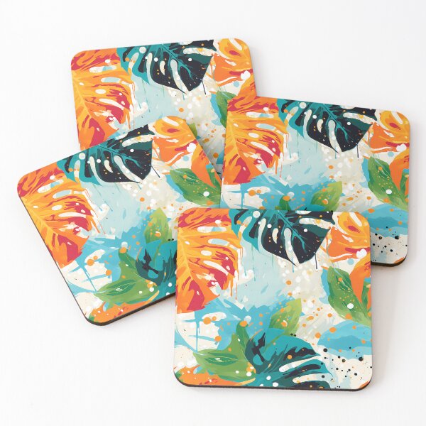 Item preview, Seamlees Monstera  Nature's Bounty designed and sold by HisoTorDesign.