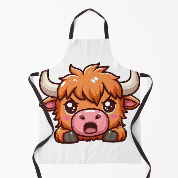 Item preview, Cute Angry Highland Cow designed and sold by DeeGeeArrt.