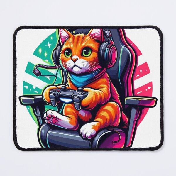 Item preview, Joystick Jockey: Legend of the Gamer Cat designed and sold by AIStoore.