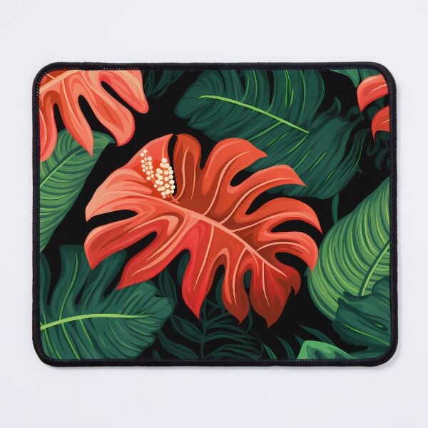 Item preview, Seamlees Monstera Tropical Oasis designed and sold by HisoTorDesign.
