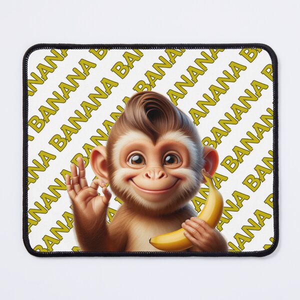 Item preview, banana monkey designed and sold by Animalia-.