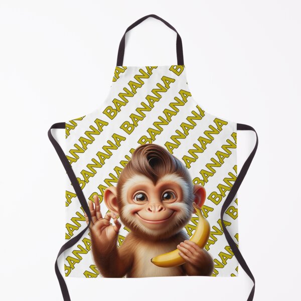 Item preview, banana monkey designed and sold by Animalia-.