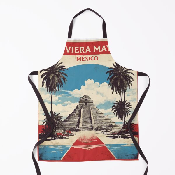 Item preview, Riviera Maya Quintana Roo Mexico Vintage Poster Tourism designed and sold by TravelersGems.