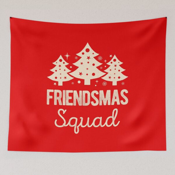 Item preview, Merry Friendsmas Squad Matching Christmas Party designed and sold by artworkbyrihen.