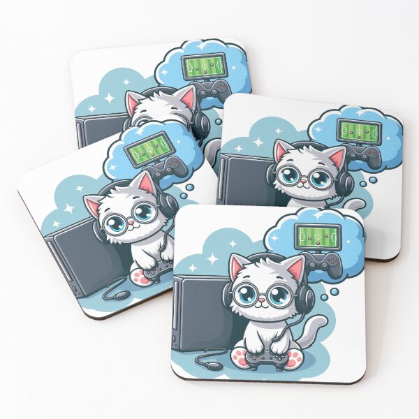 Item preview, Digital Feline: Ruler of the Gaming Realm designed and sold by AIStoore.
