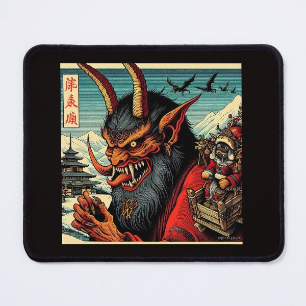 Item preview, Christmas Krampus -  Japanese style designed and sold by PickledjoArt.