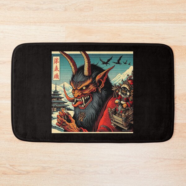 Item preview, Christmas Krampus -  Japanese style designed and sold by PickledjoArt.