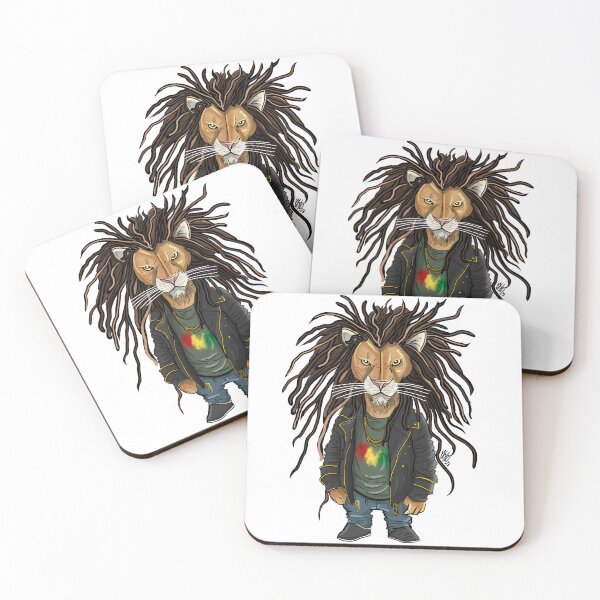 Item preview, Dreadlocks Lion By Sklo designed and sold by Skloilustra.