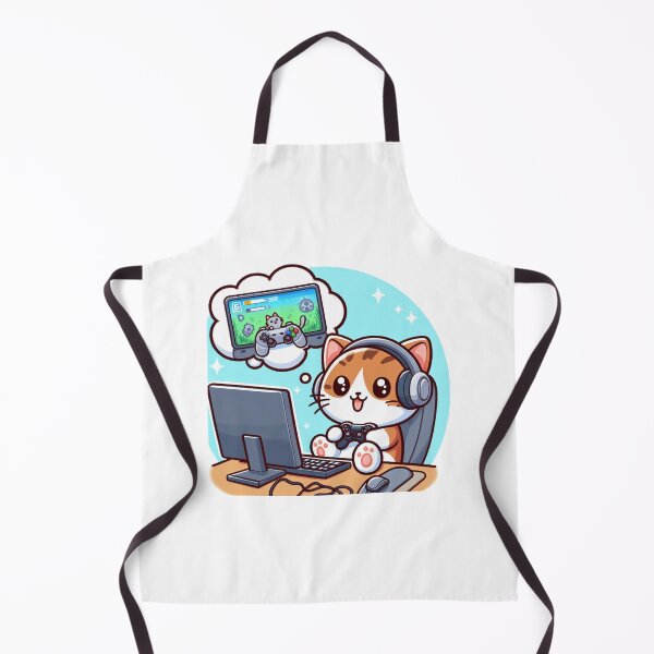 Item preview, Gamer's Whiskers: The Pixel-Hunting Cat designed and sold by AIStoore.
