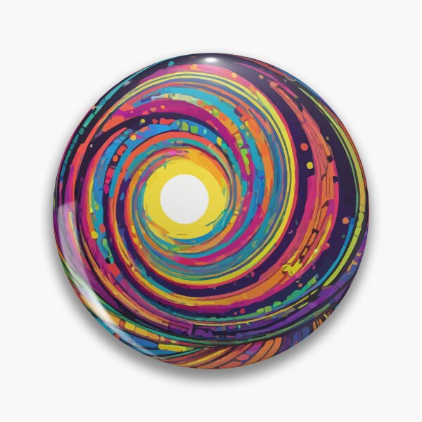 Item preview, Colorful pop art through the wormhole pattern designed and sold by clon-dot-net.