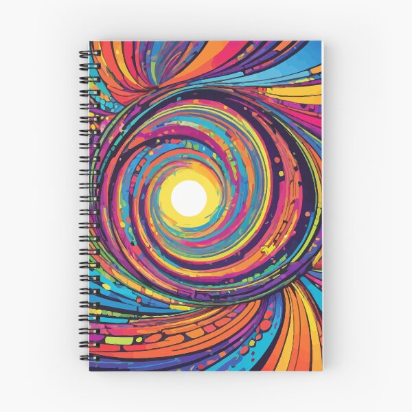 Item preview, Colorful pop art through the wormhole pattern designed and sold by clon-dot-net.