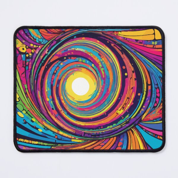 Item preview, Colorful pop art through the wormhole pattern designed and sold by clon-dot-net.