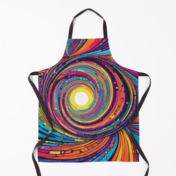 Item preview, Colorful pop art through the wormhole pattern designed and sold by clon-dot-net.