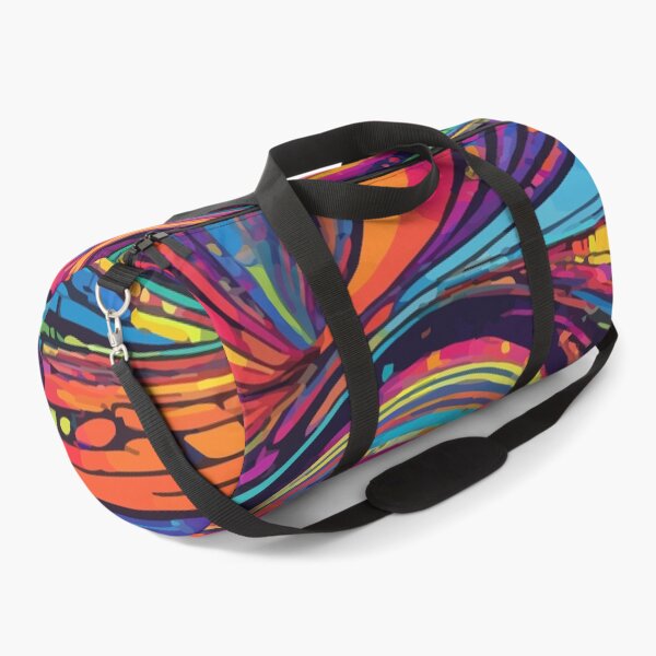 Item preview, Colorful pop art through the wormhole pattern designed and sold by clon-dot-net.