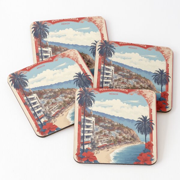 Item preview, Puerto Vallarta Mexico Vintage Poster Tourism designed and sold by TravelersGems.