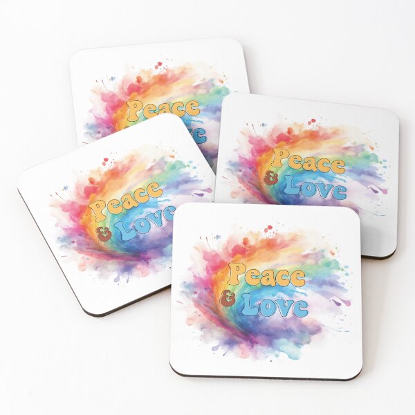 Item preview, Peace and Love designed and sold by LuckyFamily.