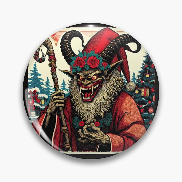 Item preview, Santa Krampus -  Japanese style designed and sold by PickledjoArt.